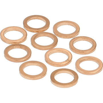 Ring Kupfer 10x14mm 10 Stück