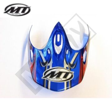 Helmüberzug X-torm blau/chrom