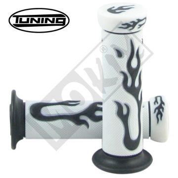 Griffe Gelflamme Schwarz und Weiß