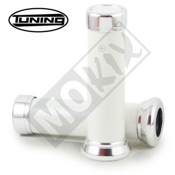 Griffe Retro weiße Leder-Tuning