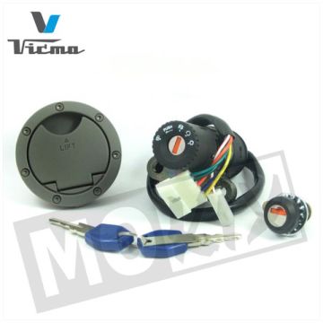 Zündschloss-Set mit Tankdeckel/Ablagefach Rieju RS1 (Evolution)1999-2002