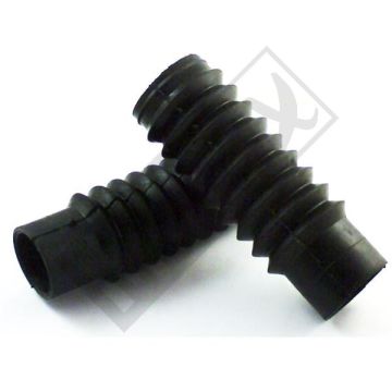Faltenbalg Satz Telegabel Yamaha FS1 schwarz Supertec (Länge 15,5 cm)
