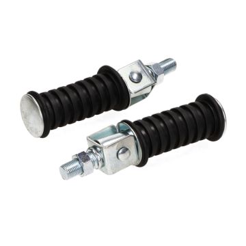 Fußrasten-Set Yamaha FS1/DT/DX schwarz/chrom