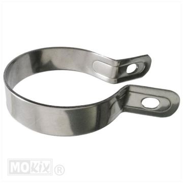 AUSPUFFSCHELLE UNI RUND 64mm Edelstahl