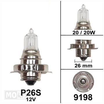 Lampe S3 P26S 12V 20W Collar-9198