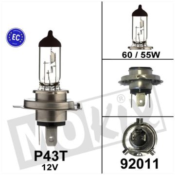Birne H4 P43t 12V 60/55W