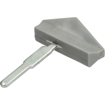 Zündschlüssel universal Zündapp/Kreidler blind/blank grau