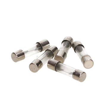 Glassicherung 5 Ampere 25mm Länge 5 Stück Elec