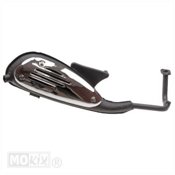 Auspuff China GY6 50 4-takt AGM VX euro 4 Silex