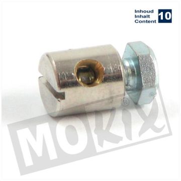 Uni Nippel 8x9mm (10 Stück)