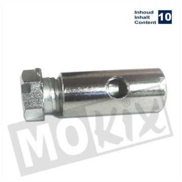 Schraubnippel/klemmnippel  Innenkabel 6mm Stärke/14mm Länge universal 10 Stück Bollard