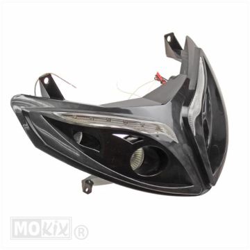 Scheinwerfer+LED Audi Look Peugeot Speedfight 2 DMP schwarz-94218