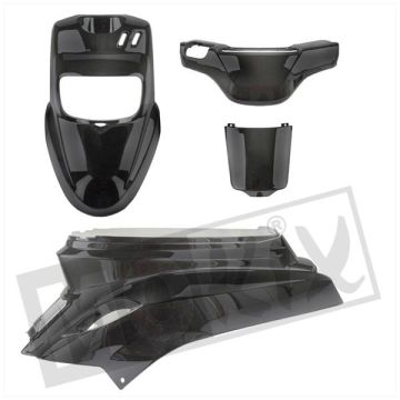 Verkleidungskit Yamaha BW's / MBK Booster 2004-> glänzend schwarz 4 Stk