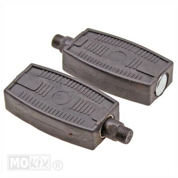 Pedalsatz aus Kunststoff schwarz für Peugeot 103 /MBK/Solex 14x125