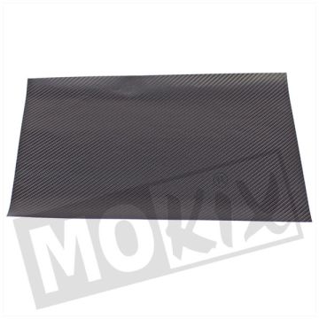 STICKERBOGEN CARBON 25x35cm SCHWARZ GLÄNZEND