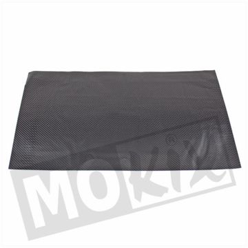 STICKERBOGEN CARBON 50x35cm SCHWARZ GLÄNZEND