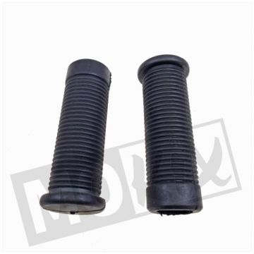 FUSSRASTEN-GUMMI TOMOS/KREIDLER SCHWARZ SET