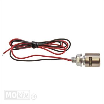 Schraube für Kennzeichenbeleuchtung M6 LED 12V verchromt Elec