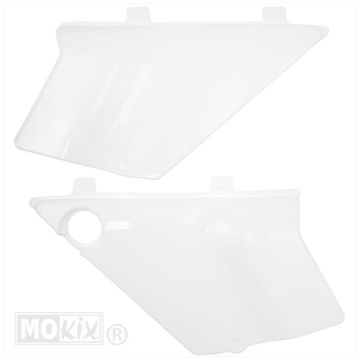 Honda MT Standardmodell Weiße Seitenabdeckungen