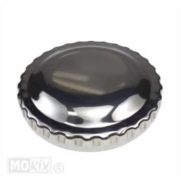 Zundapp/Kreidler Supertec-Tankdeckel, 40 mm, verchromt