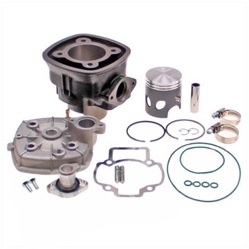 Zylindersatz Piaggio altes Modell LC 70cc 48mm Black Trophy Spitzenleistungen