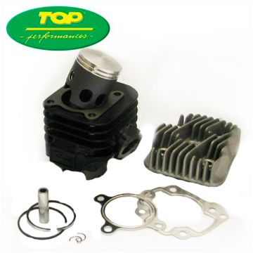 Zylindersatz Minarelli horizontal AC 70cc 47mm schwarze Trophäe Spitzenleistungen