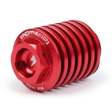 Ölablassschraube BGM PRO,CNC,rot alle Piaggio Leader 125-200cc,LEM 125-150cc,HE 125-150cc,IGET 125-150cc,Quasar/HPE 250-300cc,Master 400-500cc