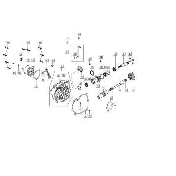 Antriebswelle Kymco MXU 150