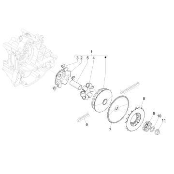 Piaggo Zip 4-Takt-Variomatic (Euro5 IGET-Injektion)