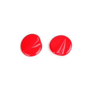 Abdeckkappen-Set für Spiegellöcher BGM PRO Vespa GTS 125-300 (ZAPMA3100,ZAPMA3200,ZAPMA3300) GTS HPE,Supertech (ZAPMA3600) rot (894 roter Drache)