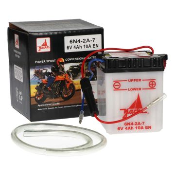 Batterie 6N4-2A-7 71x71x94mm Yacht Honda MB-MT 50-80cc/Yamaha TT 600