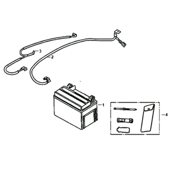 Sym Symphony ST 125I E4 Akku-/Werkzeugset