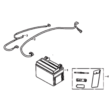 Sym Symphony ST 200I Akku-/Werkzeugset