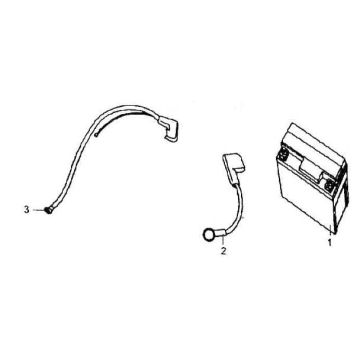 Batterie Turbo RG50 gelbe Creme