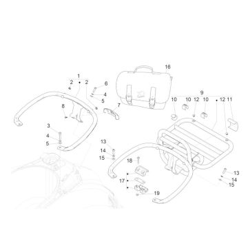 Heckträger GTS 125 IU