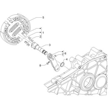 Bremsteile Piaggio Fly 50 2T AC