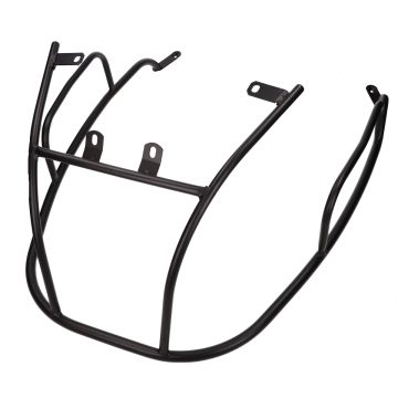 Sturzbügel hinten schwarz matt Modell China 10 Zoll LX/AGM VX/VX50S/Riva/Napoli/Benson/Touring/Toscana/Lux/VXL/RL/Azzuro/Rimini/Capri/RL/Vespelini/Lux/Star/GTS/Delphi/ Morino DMP