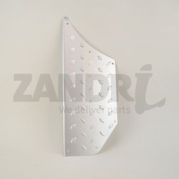 Aluminium Trittbrett - Fußplatte - Abreißplatte links 50QT-E1-050212