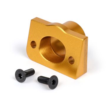Ansaugstutzen Pinasco PowerCasing,Polini Speedengine für 19/21mm Vergaser gold eloxiert Durchmesser=Durchmesser24mm Piaggio Ciao,Bravo,Boxer,SI