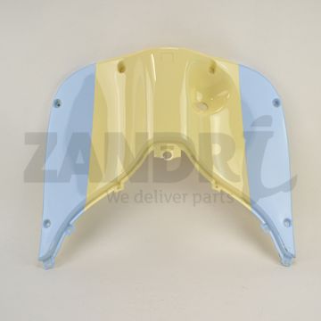 Beinschild oben, wo das Zündschloss BLUE CREAM (Blau/Creme) ist 81131-DGW-9000-A