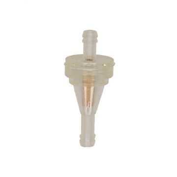 Benzinfilter rund 6mm Durchmesser transparent
