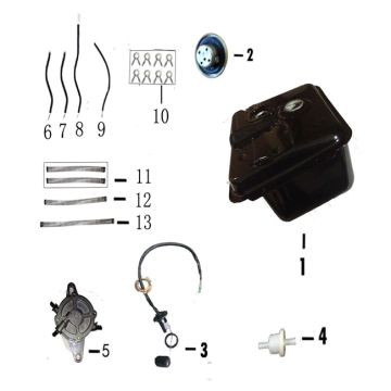 Benzintank BTC Cruise