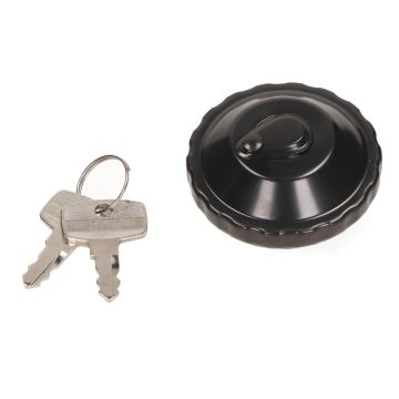 Benzintankdeckel mit Schloss Camino/Maxi/Puch/Tomos schwarz DMP