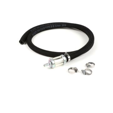 Benzinschlauchset inklusive Benzinfilter Vespa/Lambretta gewebeverstärkt (CIF)