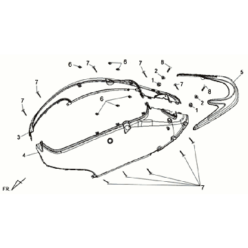 Beschichtung Sym Allo GT (BK007U) mattschwarz