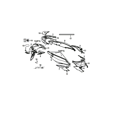 Beschichtung Sym Jet 14 schwarz (BK-007U)