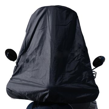 Abdeckplane Windschutzscheibe hoch Roller universal 80cm Höhe/72cm Breite (elastischer Saum)