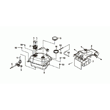 Triebstaubtank, Benzin, Float, Sym Fiddle III, Euro4