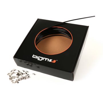 Außenhülle BGM original, PE Innendurchmesser außen = 6mm (l=25 Meter) schwarz