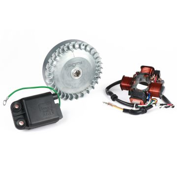 Zündungsset BGM PRO 12V Sport V2 (805g) Elektronische Zündung Vespa Ciao,SI zur Verwendung mit Motorgehäuse Polini oder Malossi (Speed ​​​​​​Engine)